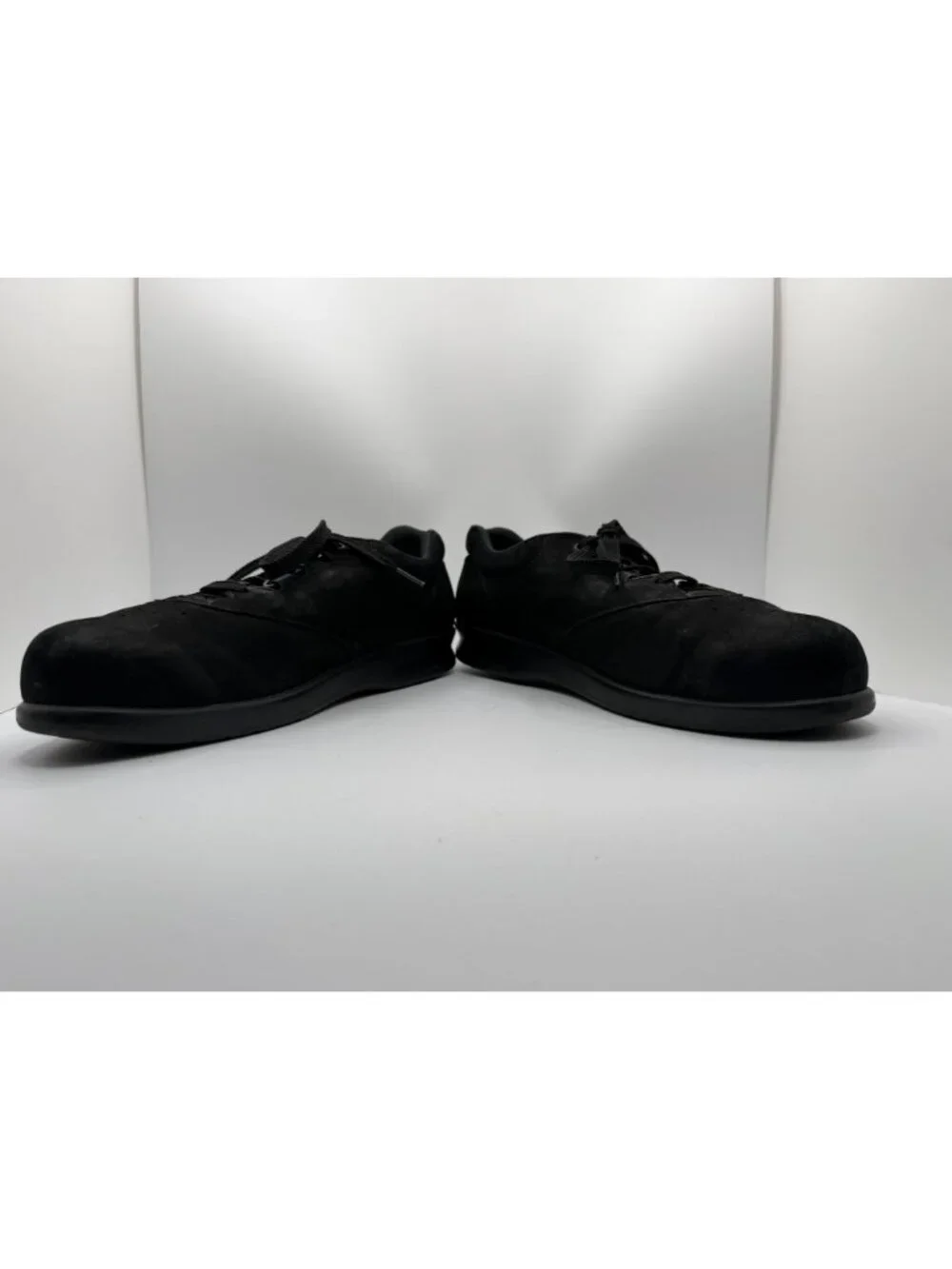 SAS Free Time Walking Shoes Women Size 9.5 Black Leather Tripad Comfort Sneaker